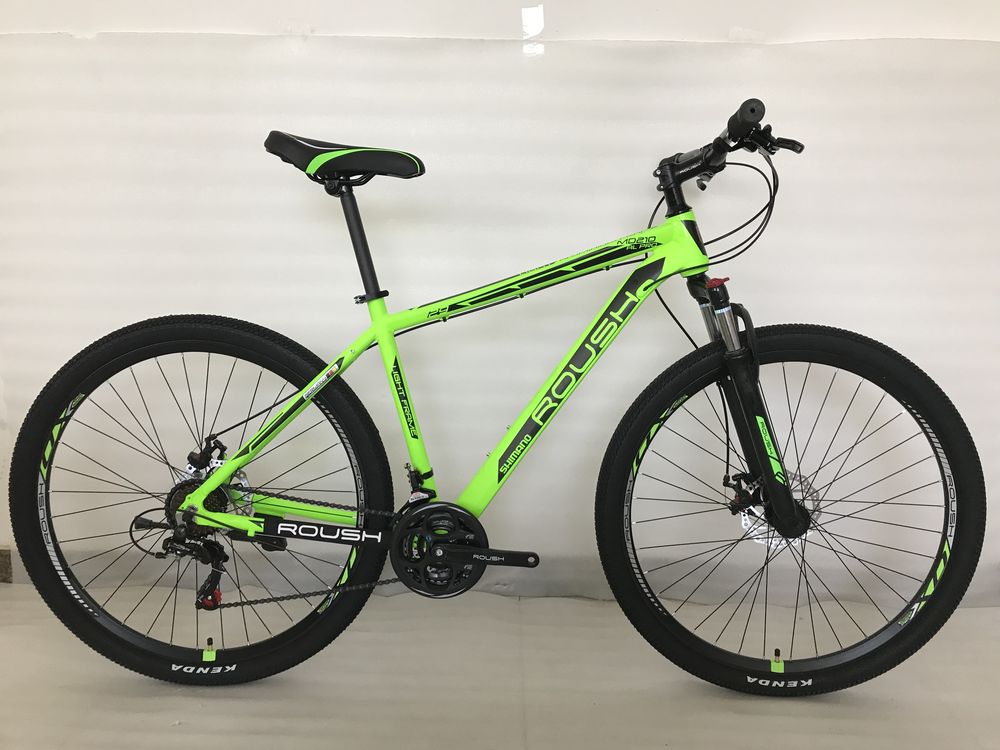Велосипед " ROUSH 29" МD210-3 AL PRO зеленый матовый"