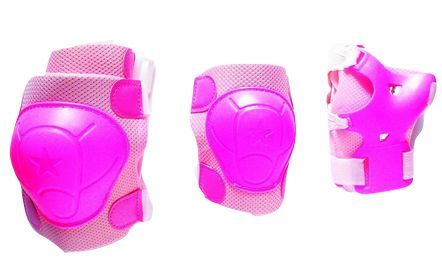 Защита для роликов(HD)розовая."