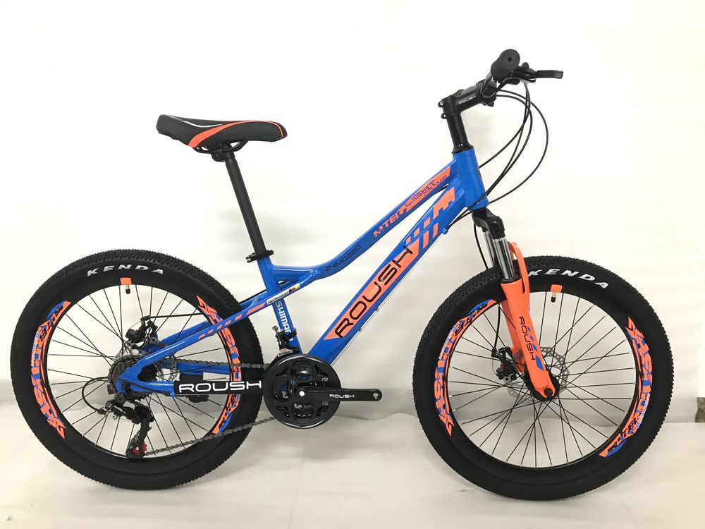 Велосипед  ROUSH 24", MD220-1 синий металлик"