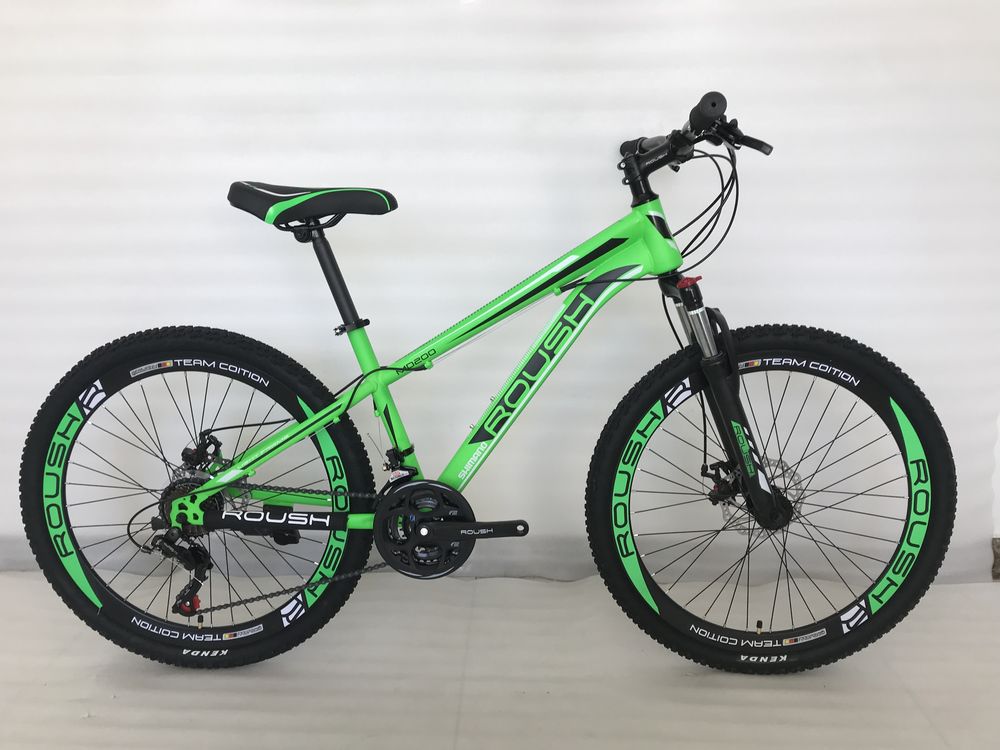 Велосипед " ROUSH 26", MD200-3 зеленый матовый"