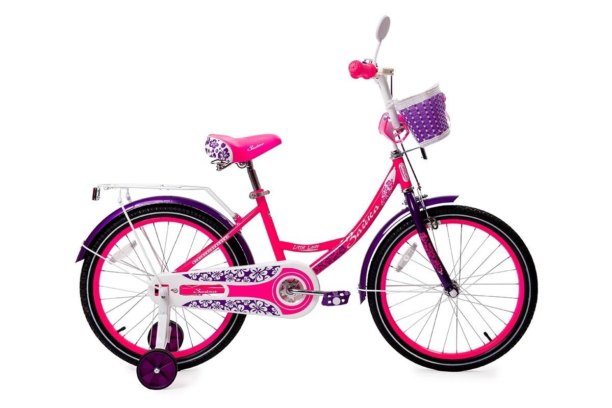 Велосипед 20"Зайка" Розовый/сиреневый2005Z-1