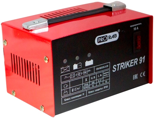 Зарядное устройство STRIKER 91.12в