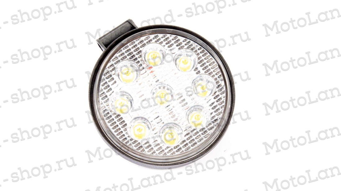 Фара 27w9\3w LED круглая"