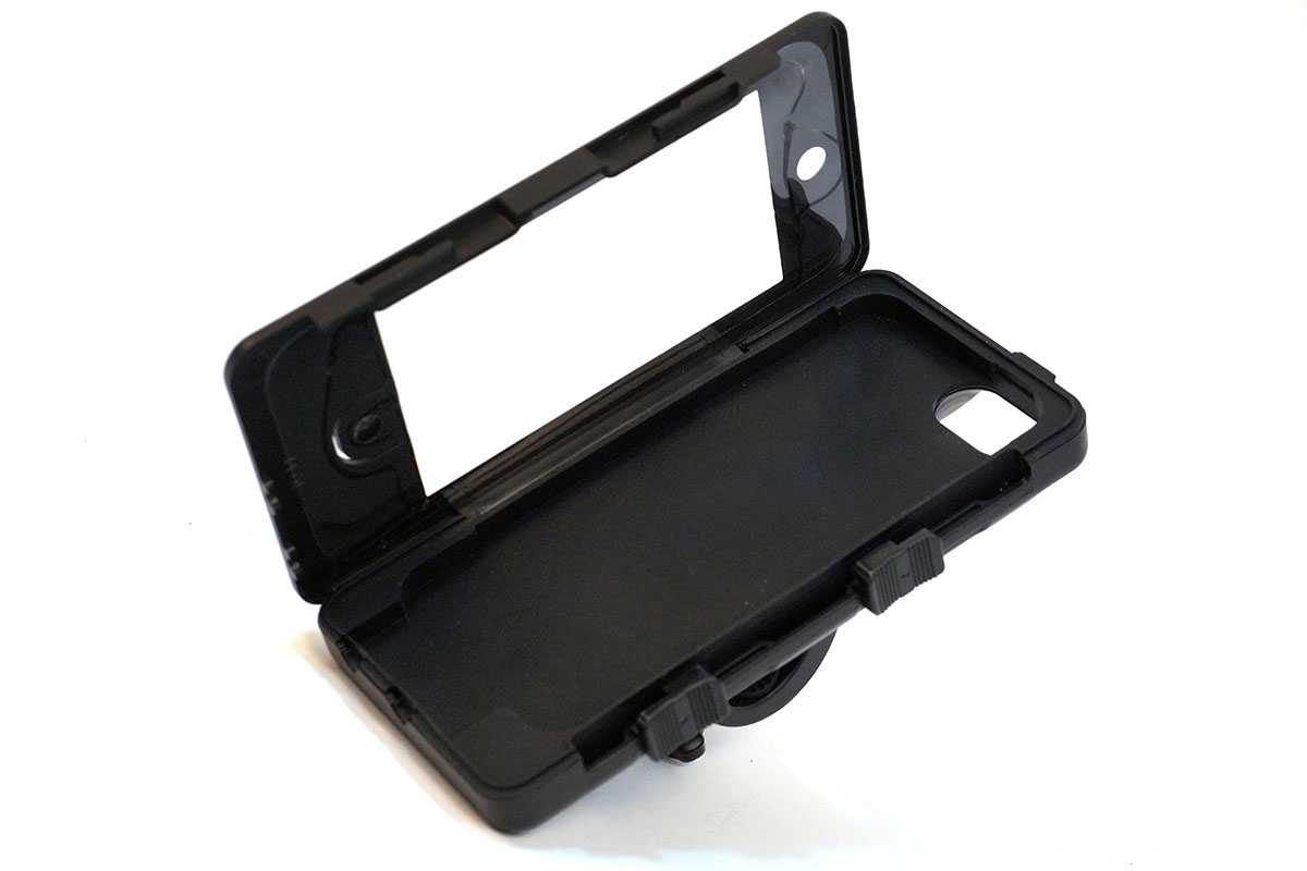 Водозащитный держатель кейс с креп.на руль iphone4.5"