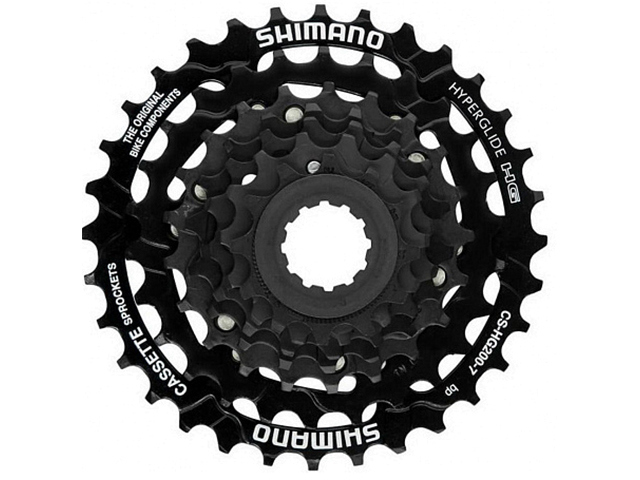 Кассета" Shimano" HG200/7ск,12-32,без инд упаковки"