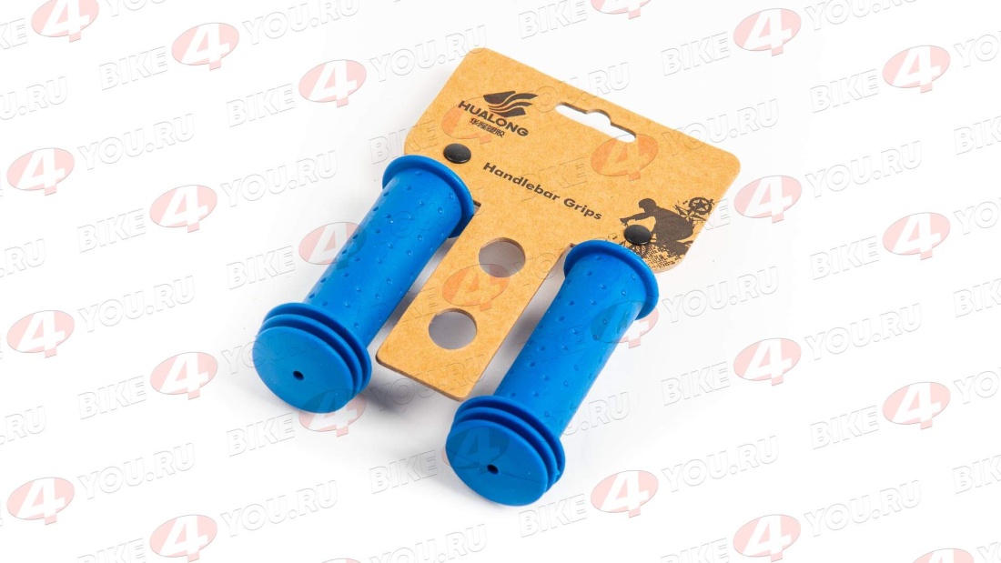 Ручки руля велосипеда "HL-G96 blue(детские) 7519"