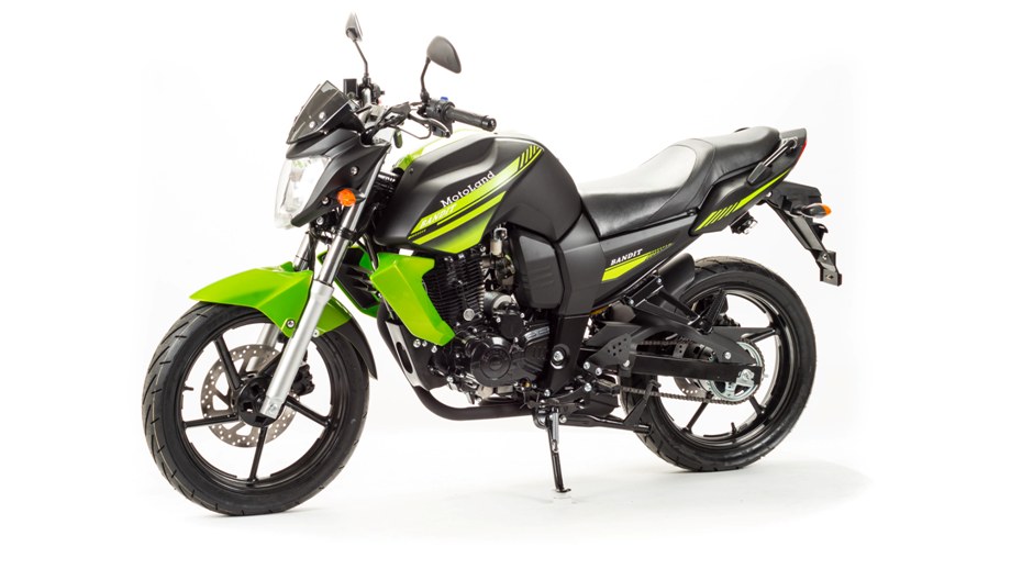 Мотоцикл дорожный "Motoland BANDIT"250 зеленый.